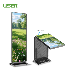 P1.25 SMD LED Indoor Poster Screen Display Foldable