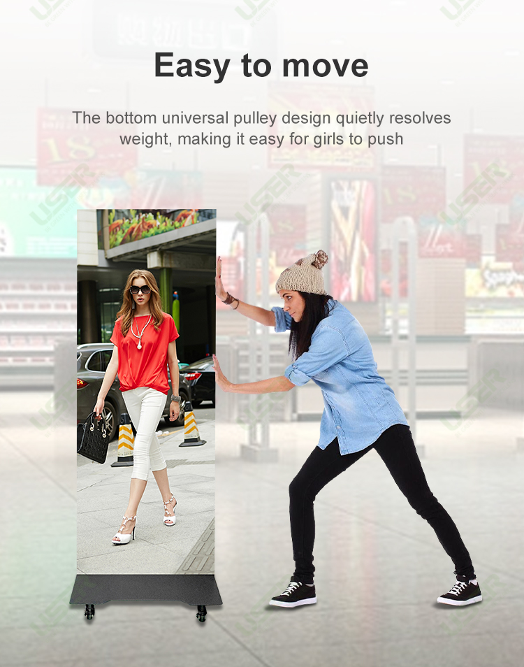 Portable Poster LED Display