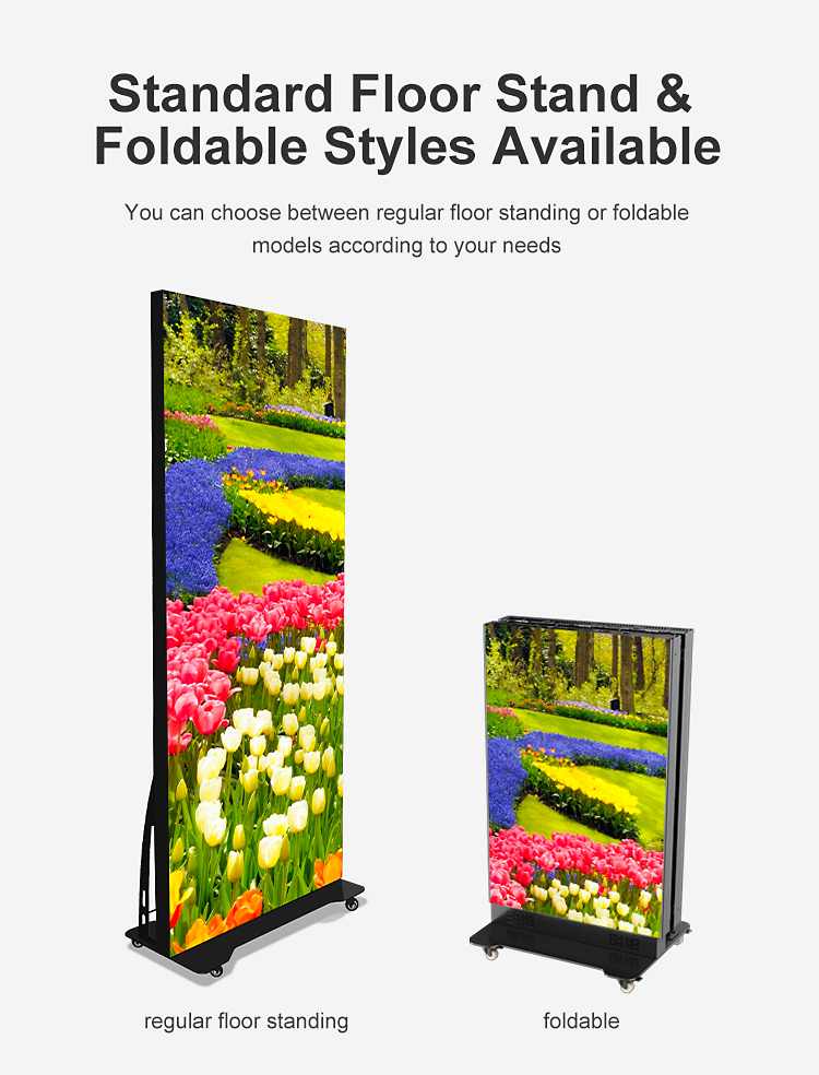 Portable Poster LED Display
