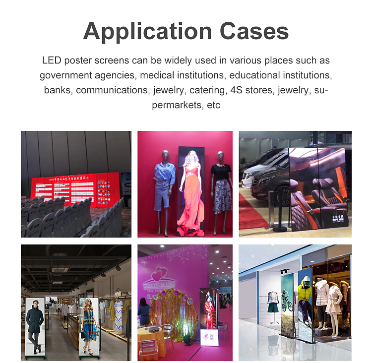 LED Poster Display: Transform Your Advertising Strategy with Dynamic Visual Solutions - LED Display | LED Video Wall | LED Screen Supplier-USER